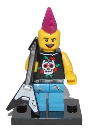 Lego Mini Figura - Punk Rock