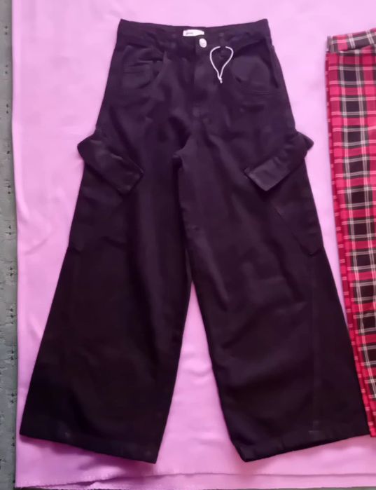 Spodnie dzwony dla dziewczynki 146 nowe