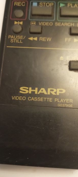 Orginalny Pilot do magnetowidu Sharp