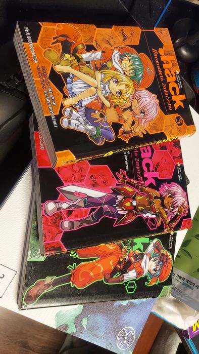 Hack manga tomy 1-3