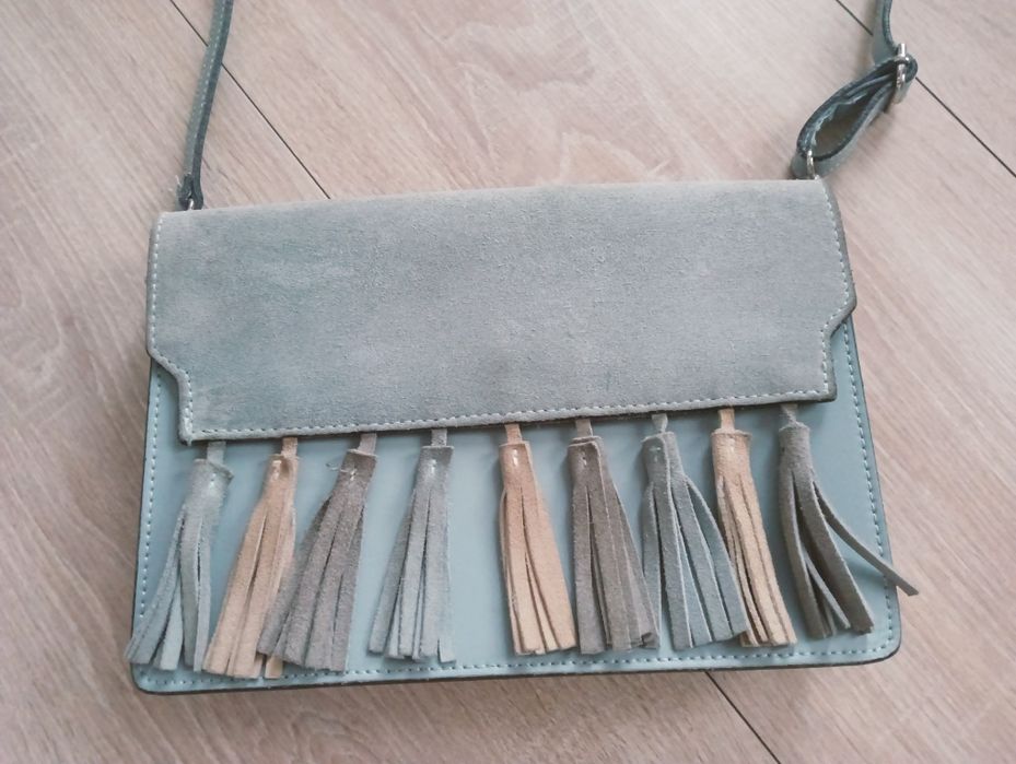 Skórzana włoska torebka ze skóry