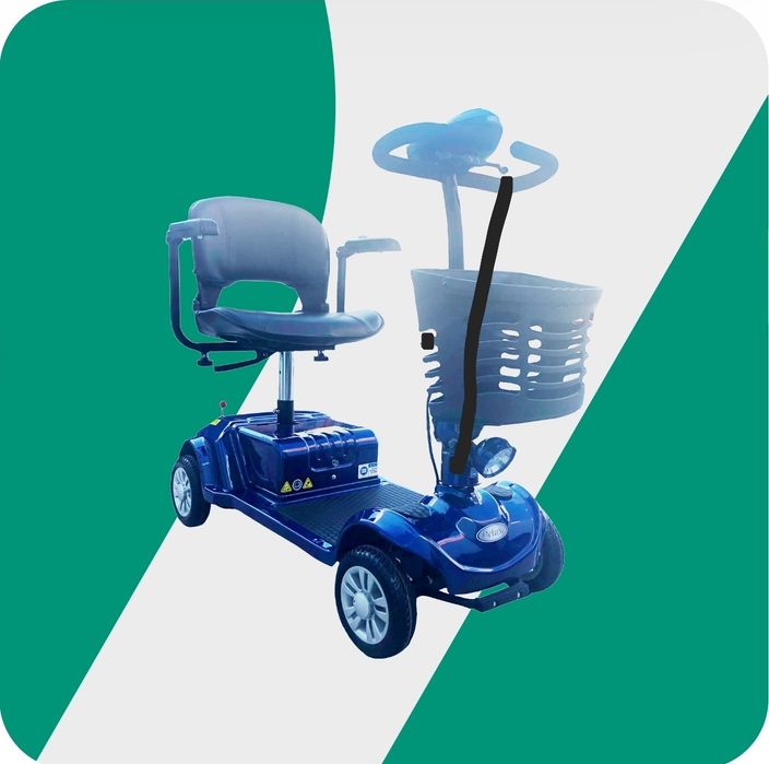 Quadriciclo scooter de mobilidade reduzido elétrico