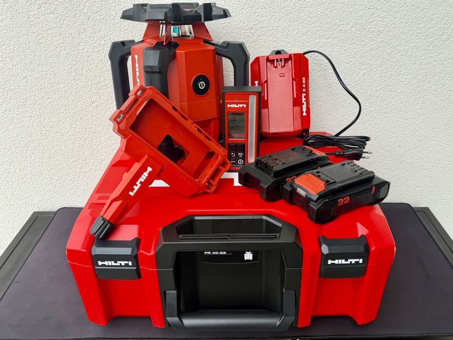 Niwelator laserowy HILTI NURON PR 40-22 NOWY MEGA ZESTAW PRODUKCJA 08-2026