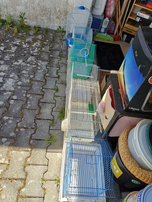 Gaiolas para pássaros 6 unidades