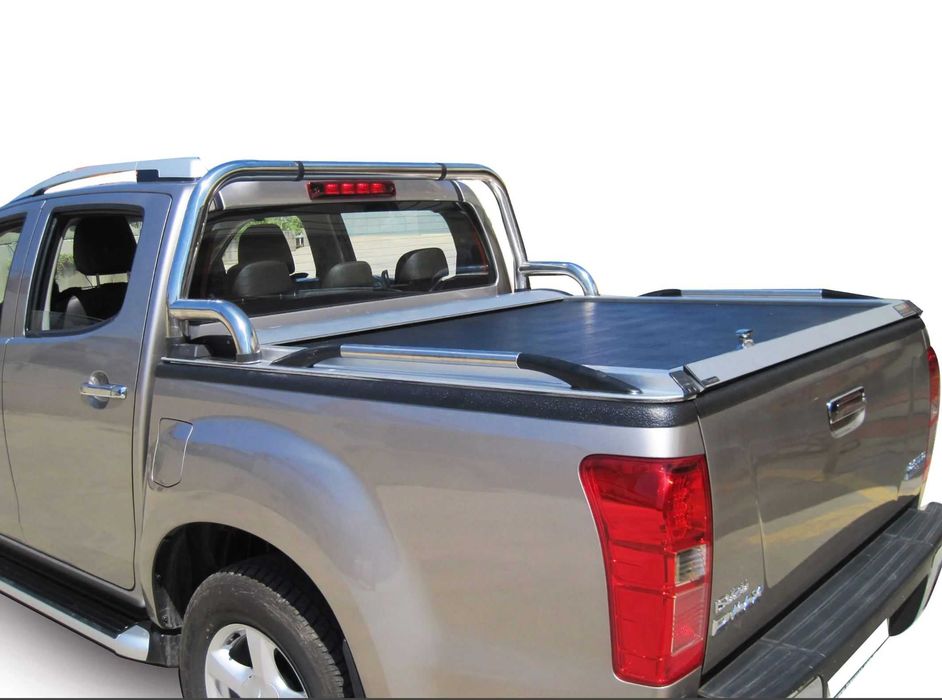 Orurowanie Paki Srebrne Chrom Simple Rollbar Pick-Up 4x4 Zabudowa