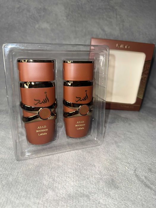 LATTAFA ASAD BOURBON Perfumy arabskie męskie 2x50ml