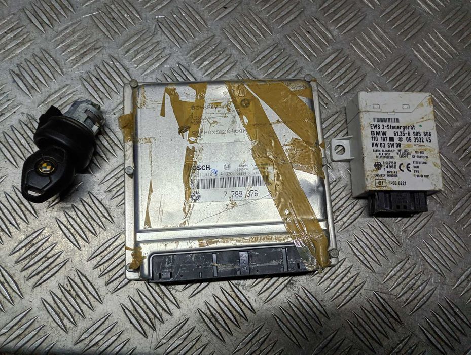 BMW E39 525D 530d 2.5D 3.0d Zestaw Startowy Komputer Ews Stacyjka