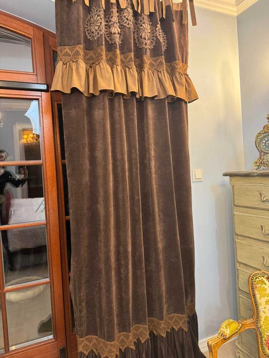 zasłony w stylu francuskim Prowansja Pinterest