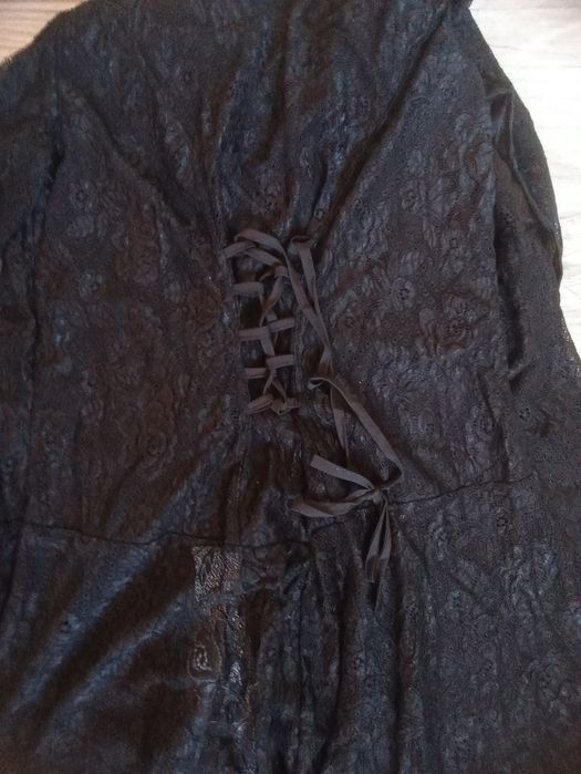 Kostium Sukienka płaszczyk gotycki Halloween