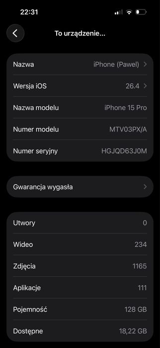 Iphone 15 pro blue titanium 128gb