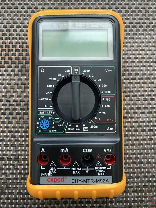 Мультиметр цифровой EHY-MTR-M92A