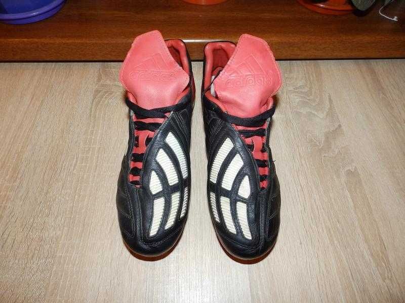 Бутсы adidas predator mania xtrx sg black red 676748 leather размер 39