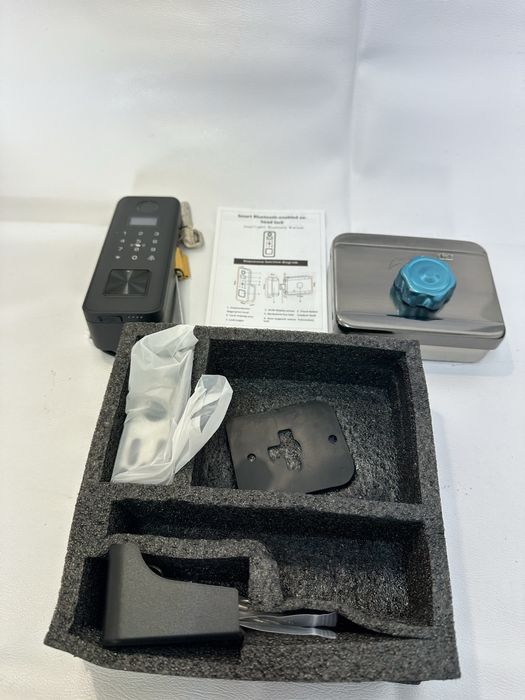 Smart zamek Bluetooth RFID odcisk palca kod PIN aplikacja