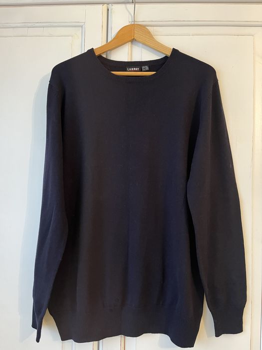 Sweter meski czarny roz.M