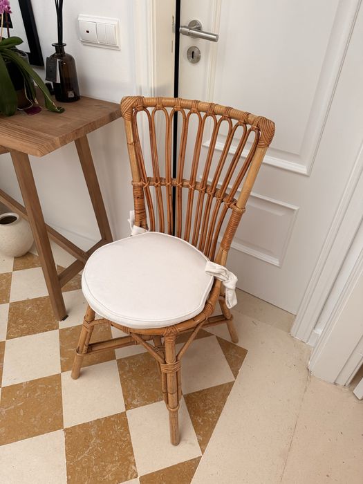 4 cadeiras de Bambu Vintage