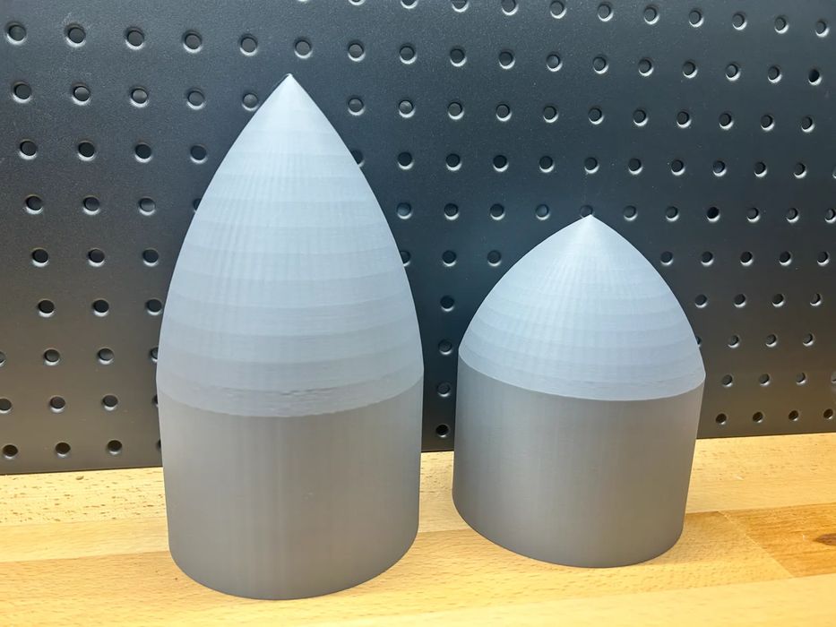 Pontas de Foguete para Garrafa de 2L