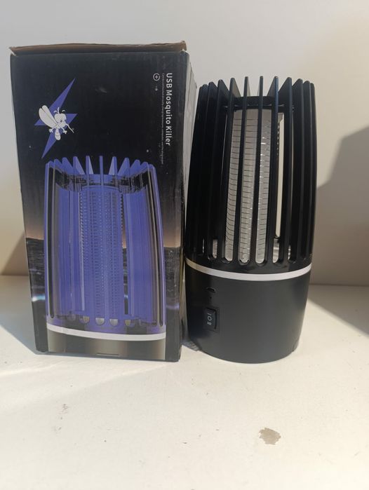 2w1 – Lampka nocna + Pułapka na owady USB  namiot camping