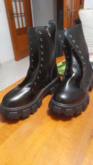 Botas pretas New Rock