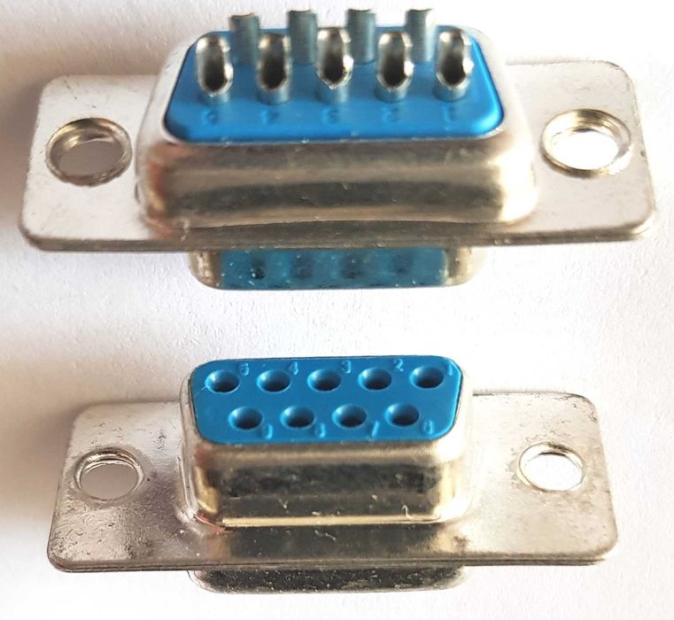 DB 9 Gniazdo żeńskie D-SUB 9 - 10szt.