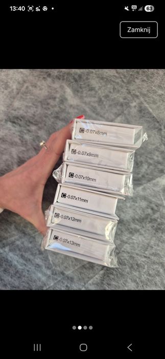 Rzęsy noble lashes brow line