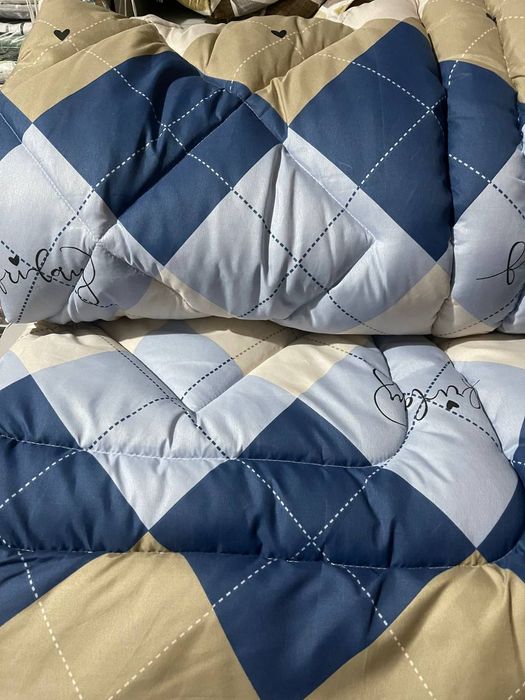 Ковдра з овечої шерсті тепла євро одеяло теплое зимнее шерстяное