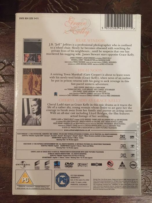 Coleccao DVD Grace Kelly - novo