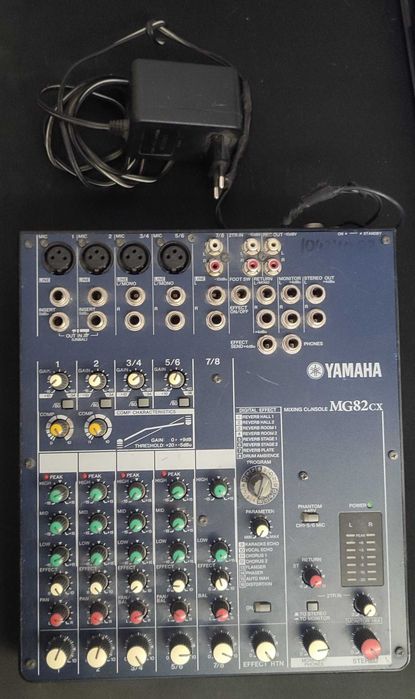 микшерный пульт yamaha mg82cx