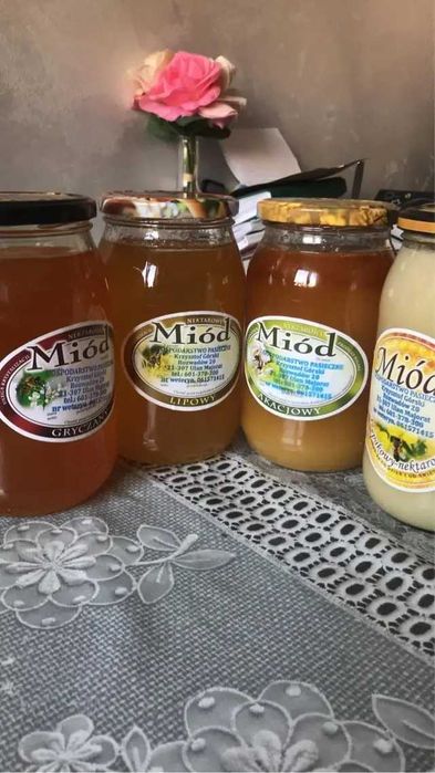 Miod z własnej pasieki