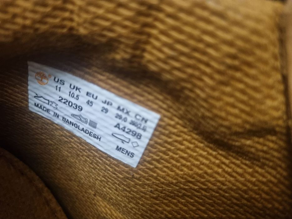 Черевики Timberland 45 оригінал !