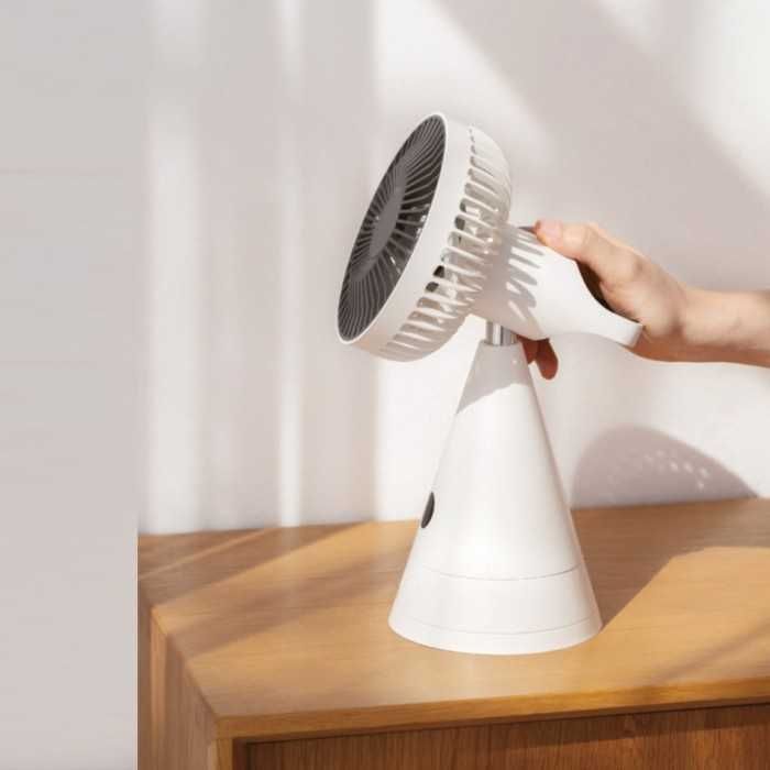 POWYSTAWOWY /Mini wentylator biurkowy USB, 4000 mAh VITAMMY DREAM DESK FAN SZARY