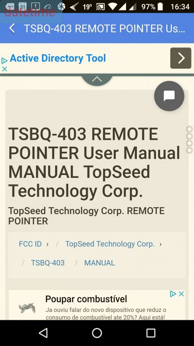 PONTEIROS para apresentações PowerPoint.