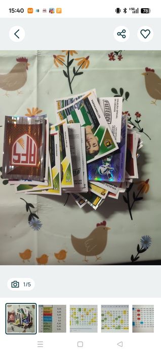 Cromos Betclic 25/26