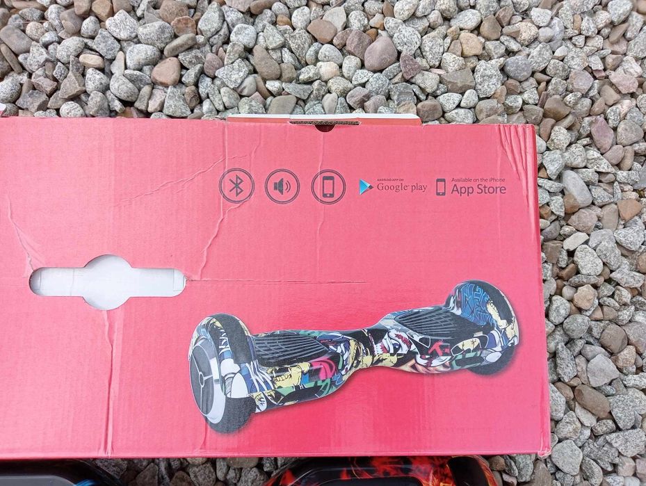 Hoverboard 6.5 bluetooth dźwięk światło