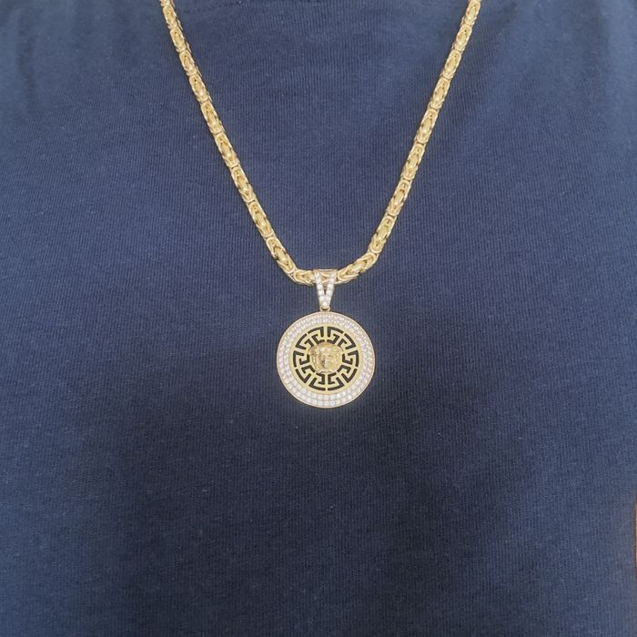Zawieszka zlota versace  proba 585