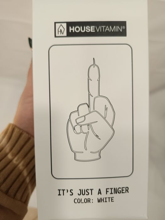 Velas em forma de mão