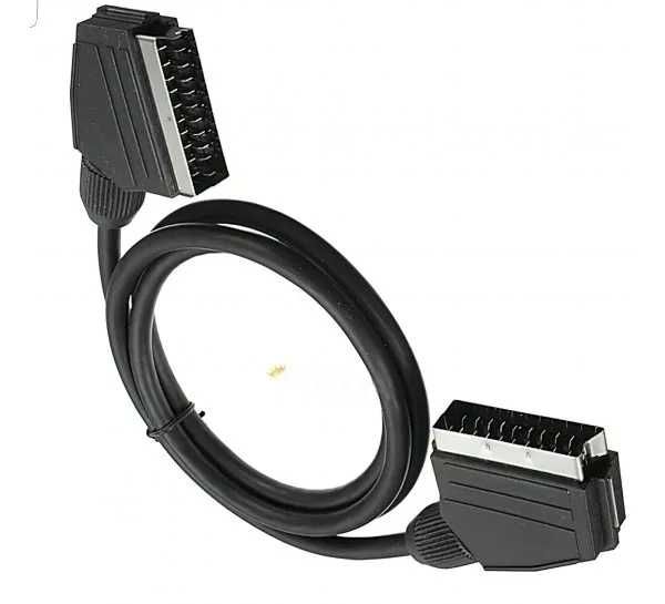 Кабель Scart-Scart 1.3 м з захисним Алюмінієвим екраном