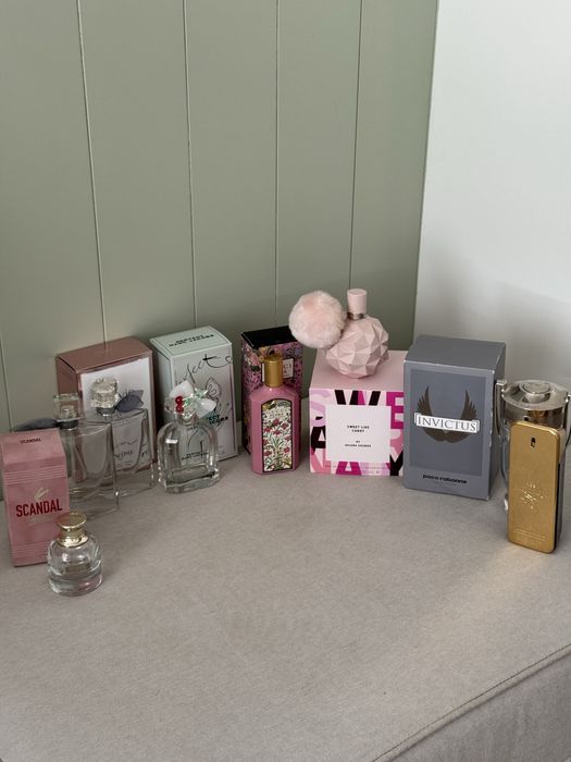 Puste flakony po perfumach