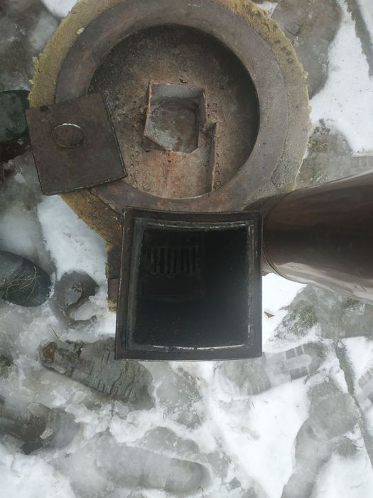 Ракетна піч буржуйка  нержавійка для готовки їжі