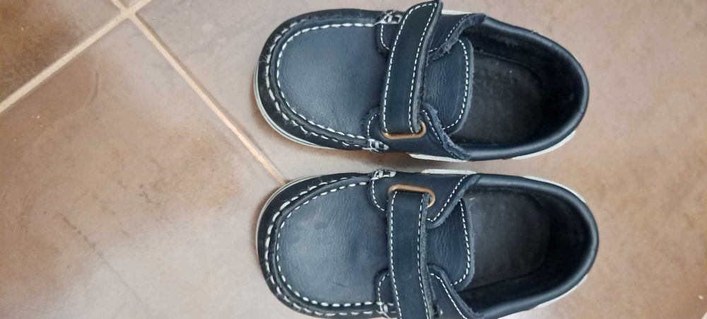 Sapato vela menino azul escuro