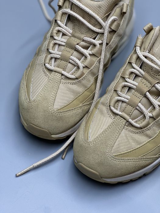 Nike air max 95 жіночі кремові кросівки 38.5