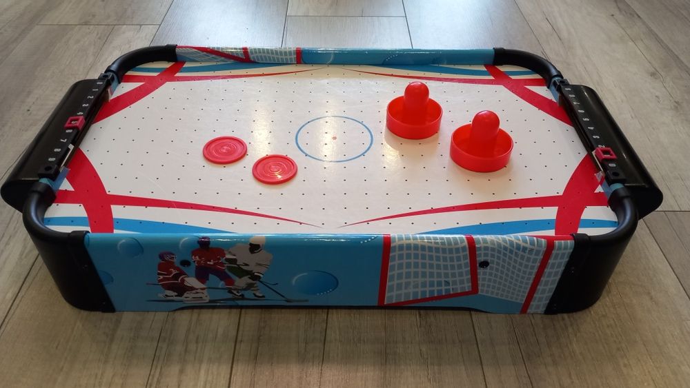 Cymbergaj air Hockey mini stół powietrzny hokej dla dzieci