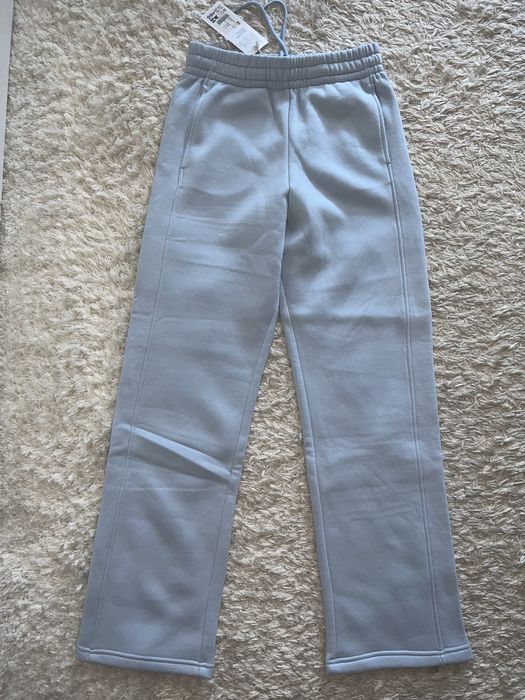 Спортивки теплі широкі zara s-m