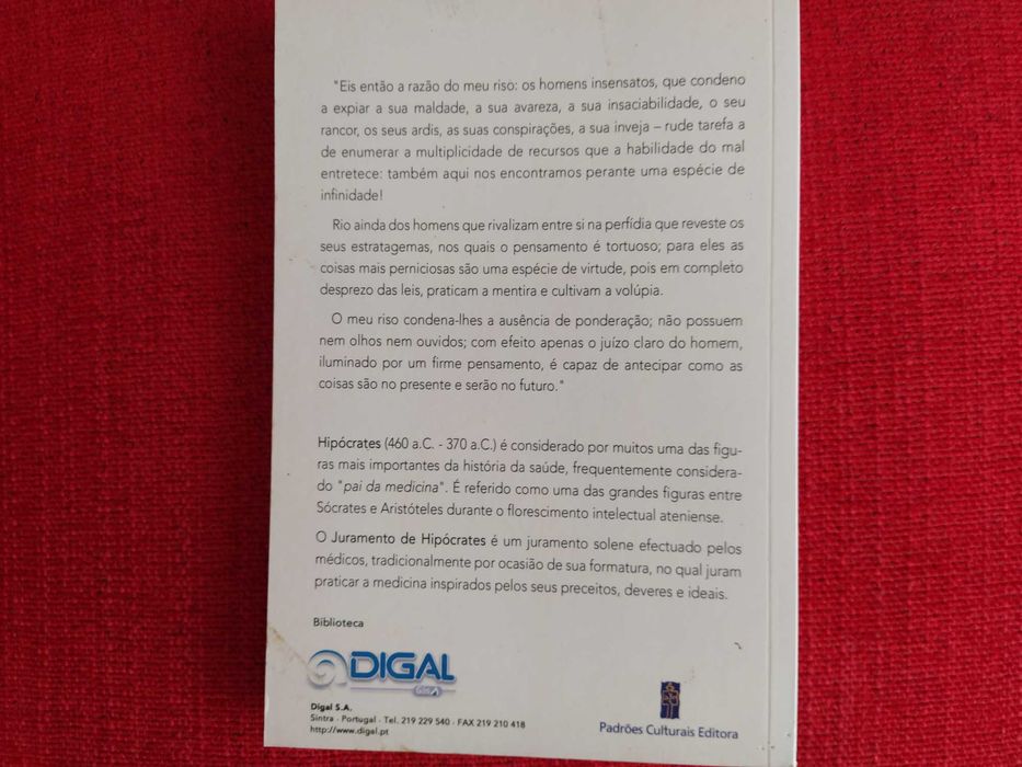 Do Riso e da Loucura – Hipócrates