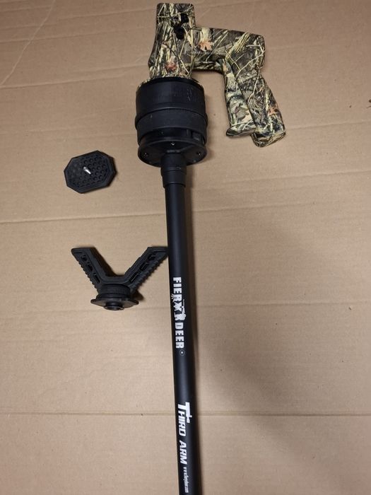 !!Pastorał myśliwski automatyczny monopod FIERY DEER 152 cm PREMIUM!!