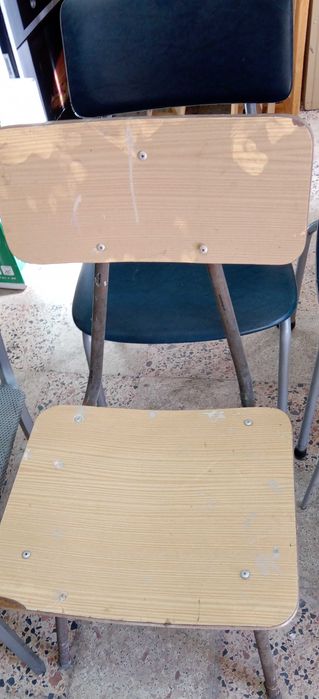 Chairs and bench, used, 2 units for €564739692678145123