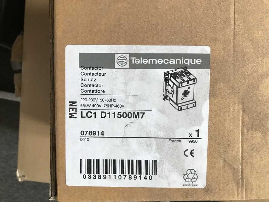 Stycznik LC1 D11500M7 Telemecanique