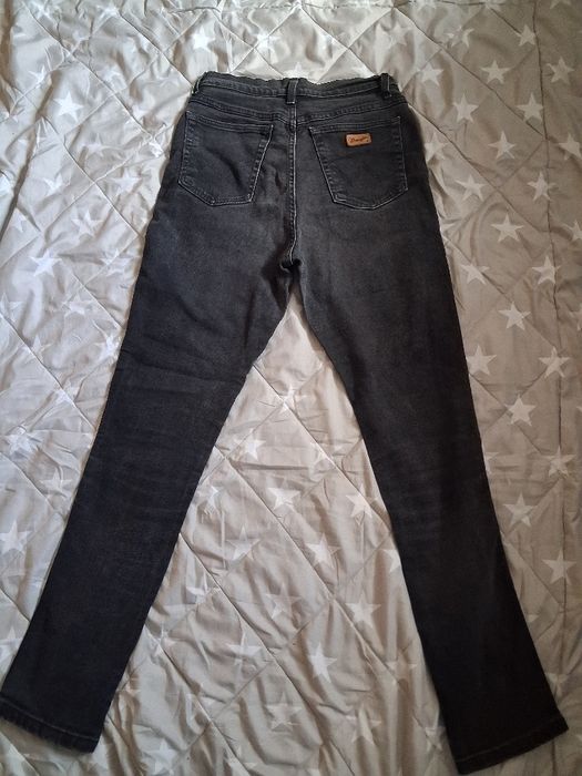 Джинси Wrangler жіночі чорні skinny, розмір M (38)