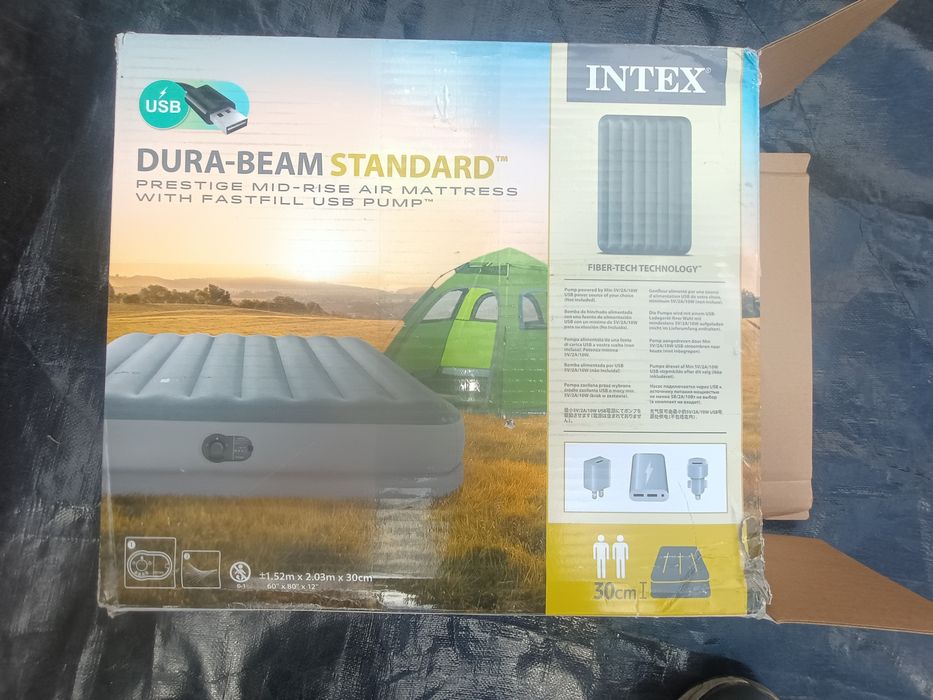 Materac samopompujący Intex USB