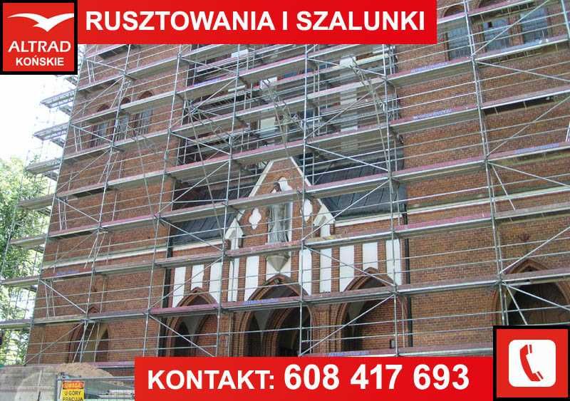 Wynajem Rusztowań, Wypożyczalnia Rusztowań Fasadowych i Aluminiowych