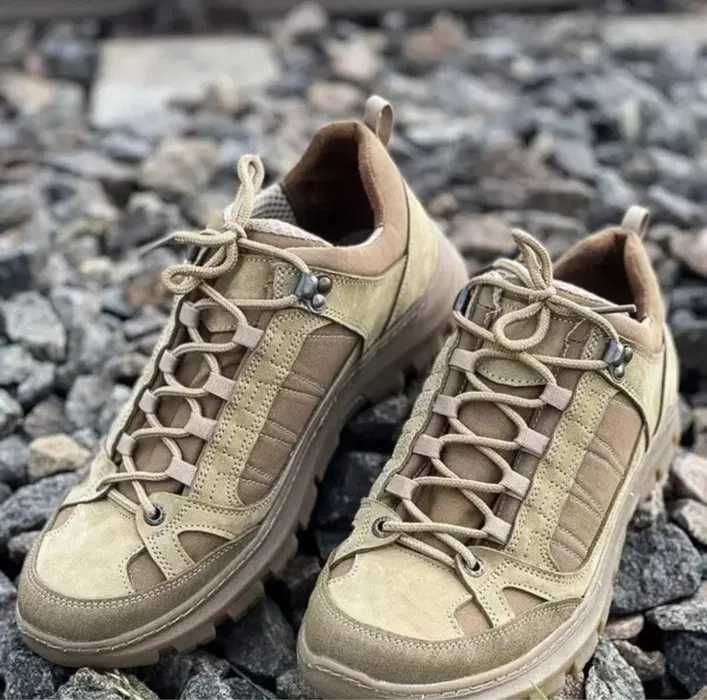 Тактичні кросівки демісезонні військові кросівки ЗСУ армійські койот